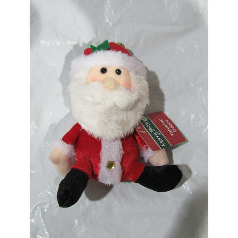 Sitting Santa Table Décor 6 1/2" tall by Merry Brite