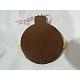 "Our 1st Christmas" Gingerbread Couple on Stuffed Cookie Christmas Ornament