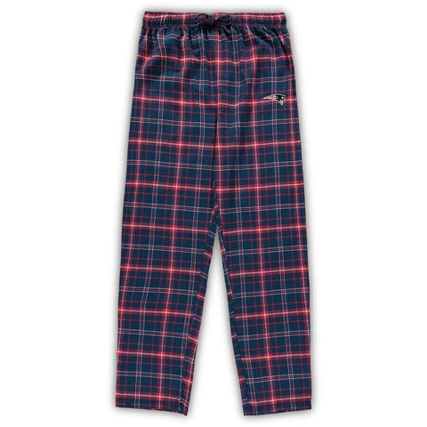 NFL New England Patriots Men's Plaid Flannel Pajama Pants 2XL Concepts Sport