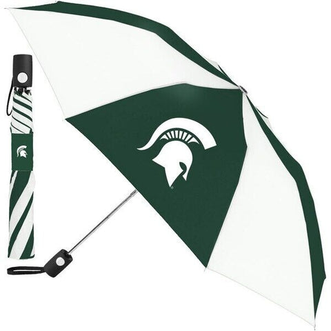 NCAA Michigan State Spartans 42" Travel Umbrella by McArthur for Windcraft