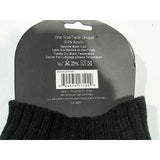Simon Chang Black Knit Rope Pipping Knee High Leg Warmers OSFM 18" Long
