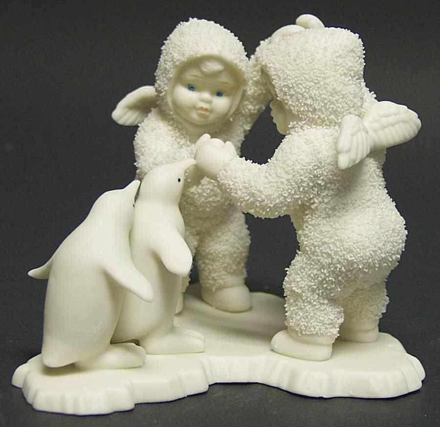 Dept 56 Snowbabies “Playing Games Is Fun” 7947-2