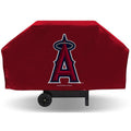 MLB Los Angeles Angels 68 Inch Red Vinyl Economy Gas / Charcoal Grill Cover