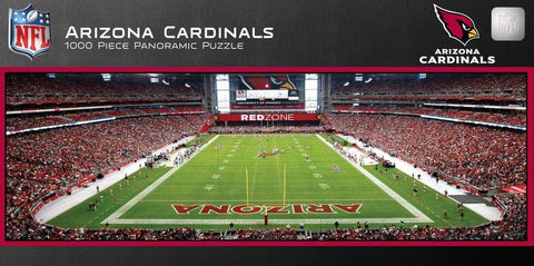 NFL Arizona Cardinals Panoramic 1000pc Puzzle by Masterpieces Puzzles #91409
