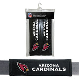 NFL Arizona Cardinals Velour Seat Belt Pads 2 Pack by Fremont Die