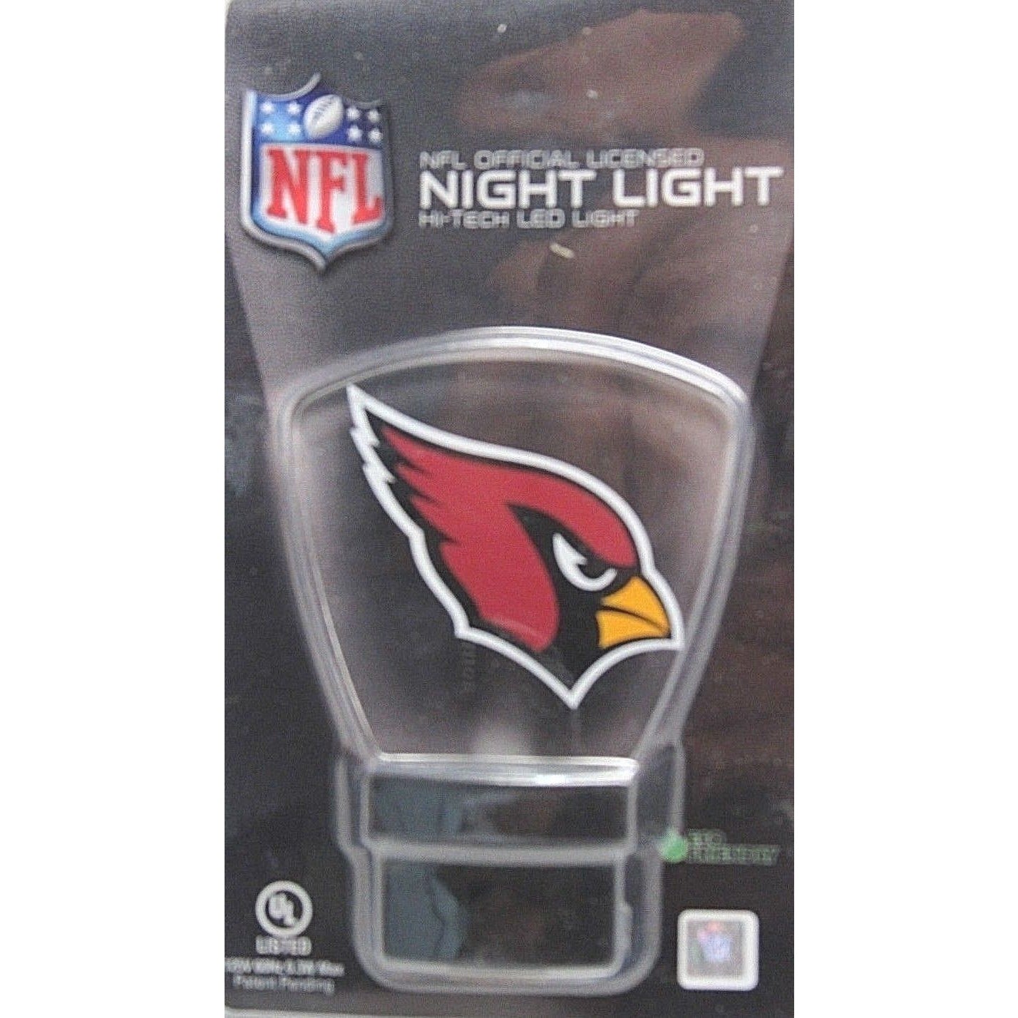 NFL Hi-Tech LED Night Light Made by Authentic Street Signs