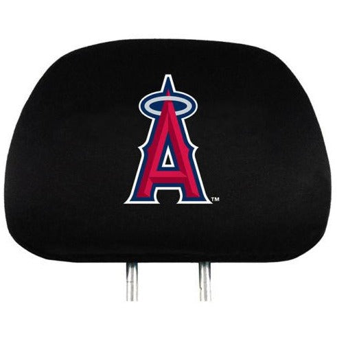 MLB Los Angeles Angels Headrest Cover Embroidered Set of 2 by Team ProMark