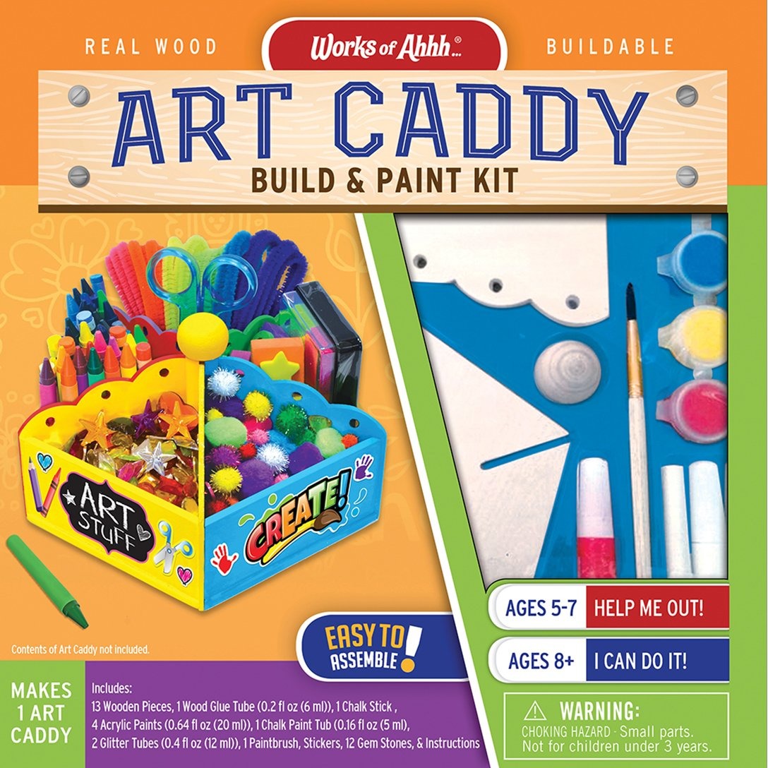 MasterPieces Works of Ahhh... Art Caddy Wood Paint Kit 21589