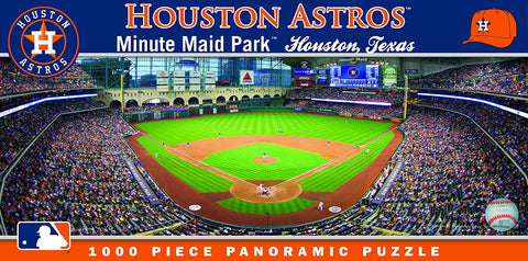 MLB Houston Astros Panoramic 1000pc Jigsaw Puzzle by Masterpieces