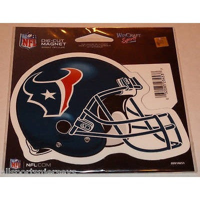 NFL Houston Texans Helmet 4 inch Auto Magnet by WinCraft