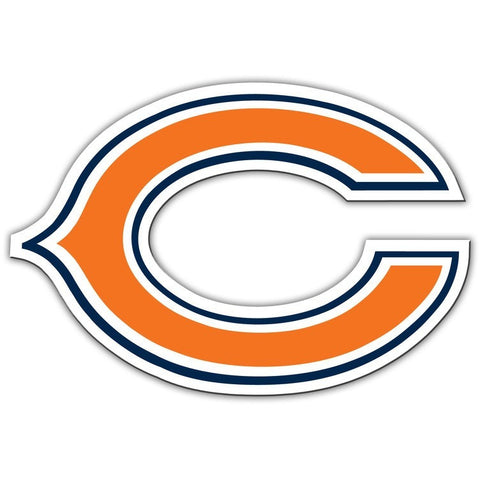 NFL 12 INCH AUTO MAGNET CHICAGO BEARS CURRENT LOGO