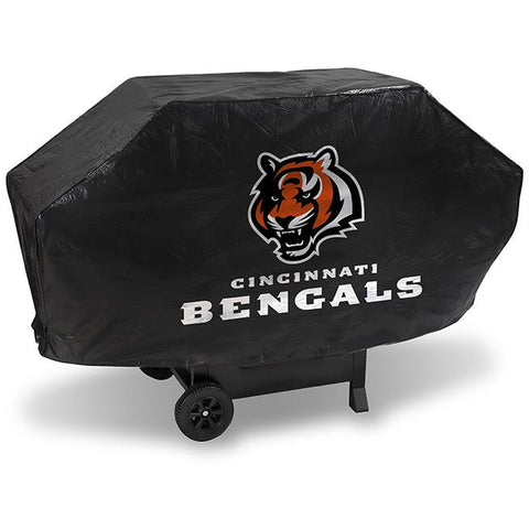 NFL Cincinnati Bengals 68 Inch Deluxe Vinyl Padded Grill Cover by Rico Industries