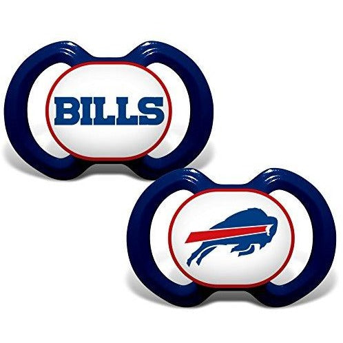 NFL Pacifiers Set of 2 Images Color Shield on Card by baby fanatic