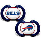 NFL Pacifiers Set of 2 Images Color Shield on Card by baby fanatic