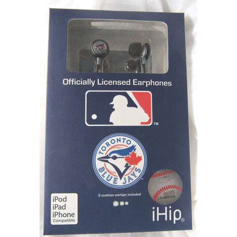 MLB Team Logo Earphones Toronto Blue Jays By iHip