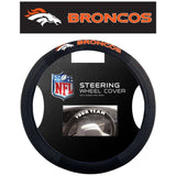 NFL Denver Broncos Poly-Suede Mesh Steering Wheel Cover by Fremont Die
