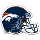 NFL 12 INCH AUTO MAGNET DENVER BRONCOS HELMET