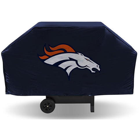 NFL Denver Broncos 68 Inch Vinyl Economy Gas / Charcoal Grill Cover