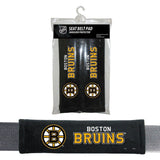 NHL Boston Bruins Velour Seat Belt Pads 2 Pack by Fremont Die