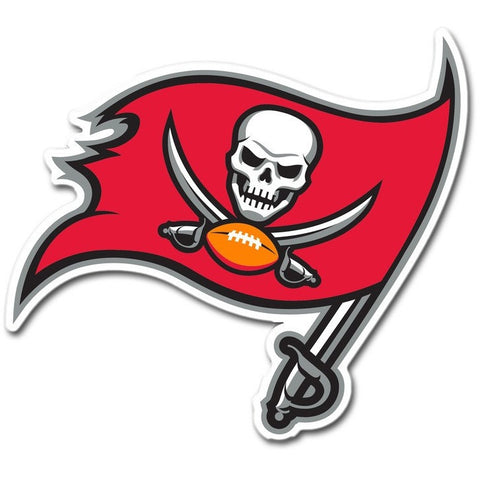 NFL 12 INCH AUTO MAGNET TAMPA BAY BUCCANEERS CURRENT LOGO