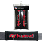 NFL Tampa Bay Buccaneers Velour Seat Belt Pads 2 Pack by Fremont Die