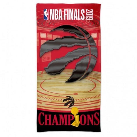 Toronto Raptors NBA Finals 2019 Champions Beach Towel 30" by 60"