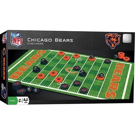 NFL Chicago Bears Checkers Game by Masterpieces Puzzles Co.