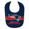 New England Patriots Super Bowl LIII CHAMPIONS Baby Bib