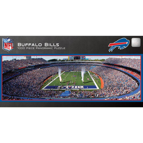 NFL Buffalo Bills Panoramic 1000pc Puzzle by Masterpieces Puzzles