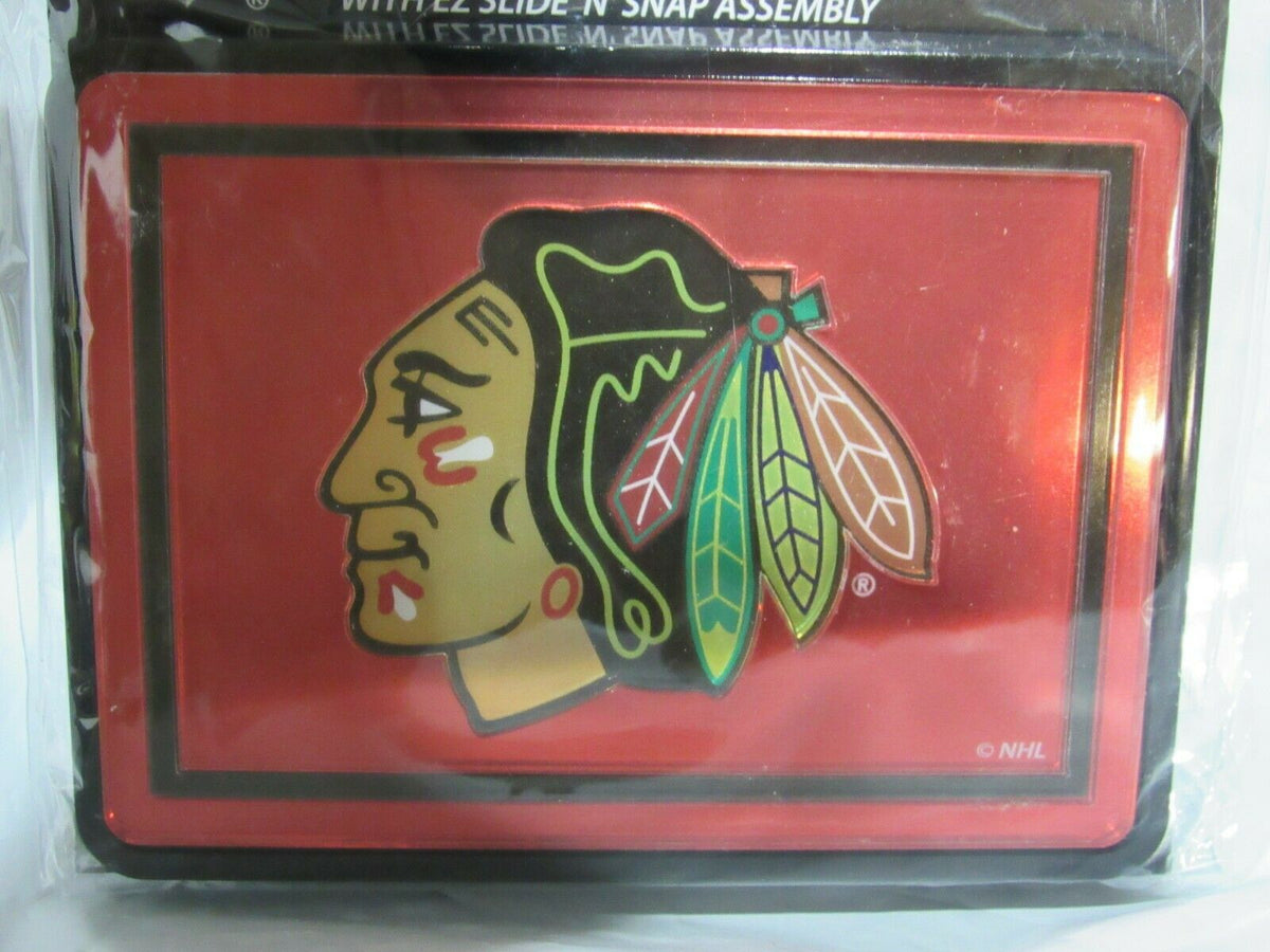 NHL Chicago Blackhawks Laser Cut Trailer Hitch Cap Cover by WinCraft