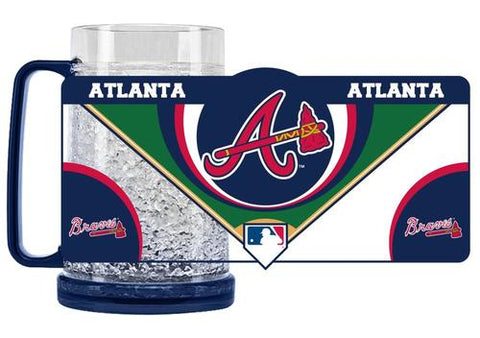 MLB Atlanta Braves 16oz Crystal Freezer Mug by Duck House