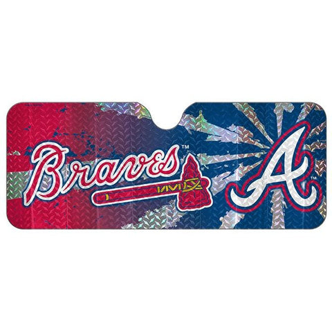 MLB Atlanta Braves Automotive Sun Shade Universal Size Team ProMark