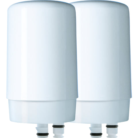 Brita On Tap FR-200 Faucet Filtration System Filters White 2 pack