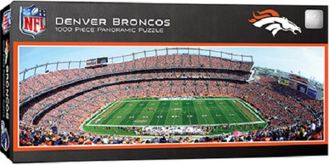 NFL Denver Broncos Panoramic 1000pc Puzzle by Masterpieces Puzzles