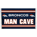 NFL 3' x 5' Team MAN CAVE Flag Denver Broncos
