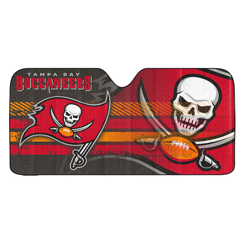 NFL Tampa Bay Buccaneers Automotive Sun Shade Universal Size by Team ProMark