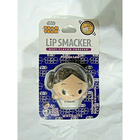 Lip Smacker Star Wars Tsum Tsum Princess Leia Lip Balm Cinnamon Buns .26oz