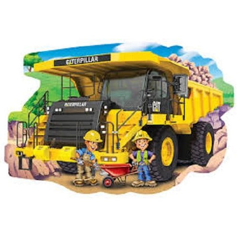 Cat (Caterpillar) Dump Truck Jigsaw Puzzle 36 Piece Floor Masterpieces Puzzles