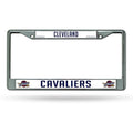 NBA Cleveland Cavaliers Chrome License Plate Frame Thin Letters