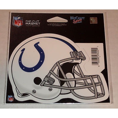 NFL Indianapolis Colts Helmet 4 inch Auto Magnet by WinCraft