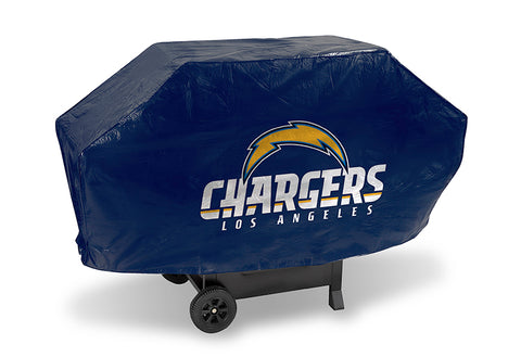 NFL Los Angeles Chargers 68 Inch Deluxe Purple Vinyl Padded Grill Cover by Rico Industries