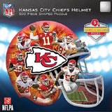 NFL Helmet Shaped 500 pc Jigsaw Puzzle by Masterpieces Puzzles Co