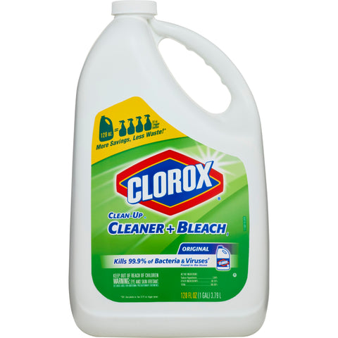 Clorox Clean-Up Cleaner + Bleach Disinfectant Refill Bottle Original 1 Gallon