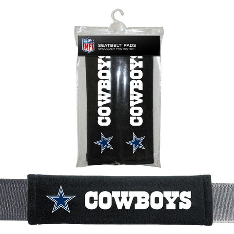 NFL Dallas Cowboys Velour Seat Belt Pads 2 Pack by Fremont Die