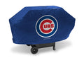 MLB Chicago Cubs 68 Inch Deluxe Vinyl Padded Grill Cover by Rico Industries