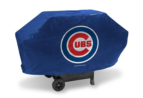 MLB Chicago Cubs 68 Inch Deluxe Vinyl Padded Grill Cover by Rico Industries