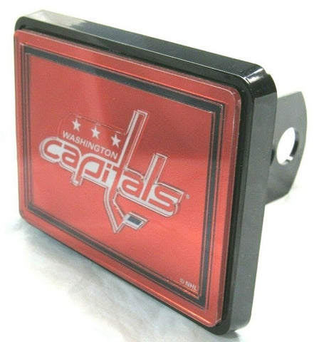 NHL Washington Capitals Laser Cut Trailer Hitch Cap Cover by WinCraft