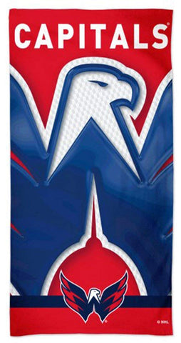 NHL Washington Capitals Spectra Beach Towel 30"x60" WinCraft