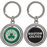 NBA Spinning Logo Key Ring Keychain Forever Collectibles Select Team to Left