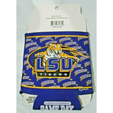 LSU Tigers Team Logo on Purple Can Coolie by Game Day Outfitters